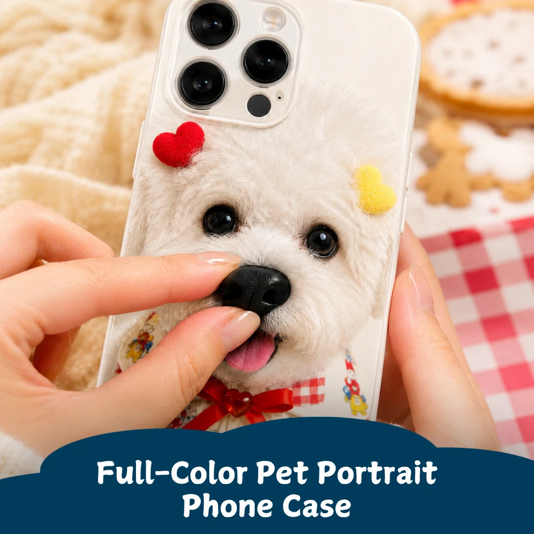 Custom 3D Pet Nose Phone Case