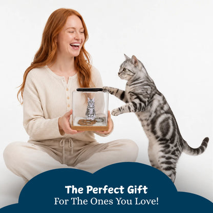 Pawever™ Crystal Hologram Box